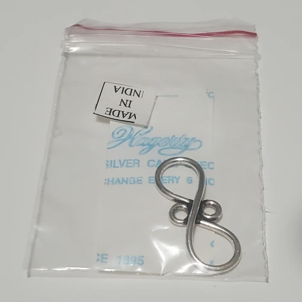 2/$15 Sterling Silver Infinity Figure 8 Link